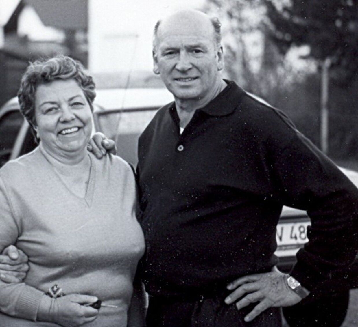Katharina und Werner Vogel senior, die Gründergeneration des Familienunternehmens Vogel-Omnibus aus Höchstadt